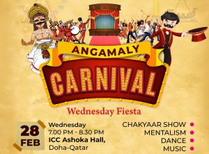 ANRIA’s Wednesday Fiesta -Angamaly CARNIVAL – Electrifies ICC Qatar